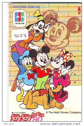 Télécarte Japon DISNEY - Mickey Minnie Donald (4004) Japan Phonecard Telefonkarte - Disney