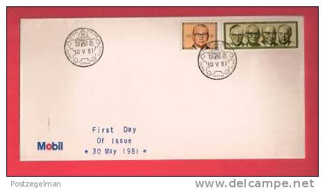 RSA 1981 Unofficial FDC Republic Mint  Stampnrs. 585-586 #1360 - FDC