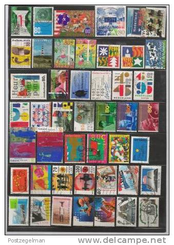 NEDERLAND collection over 472 used commemorative  stamps