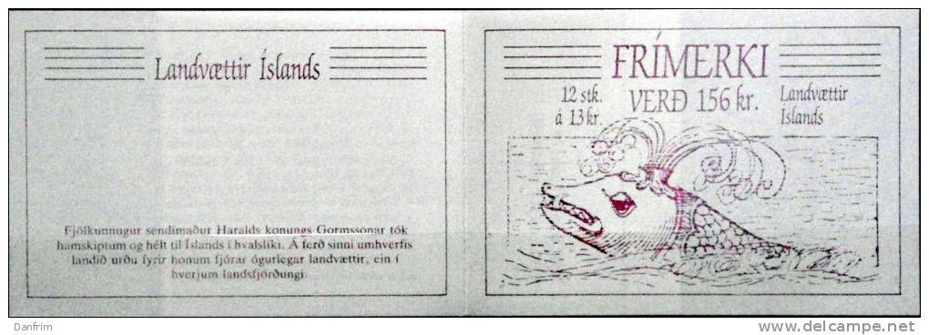 Island  1987 MH-1    MiNr.673-677 ( Lot Ks 143 ) MNH (**) - Booklets