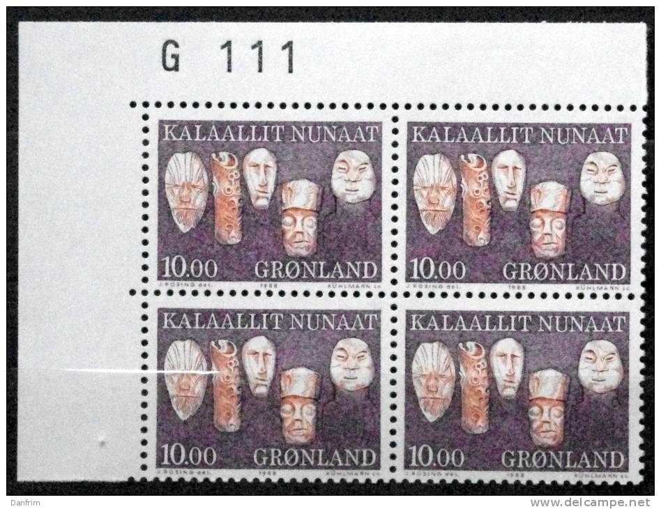 Greenland  1988    MiNr186-188 MNH (**)  ( Lot Ks 200 ) - Unused Stamps