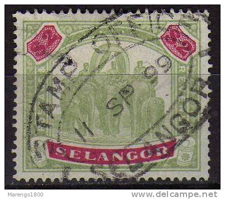 Selangor 1895 - 2 $   (g3296) - Selangor