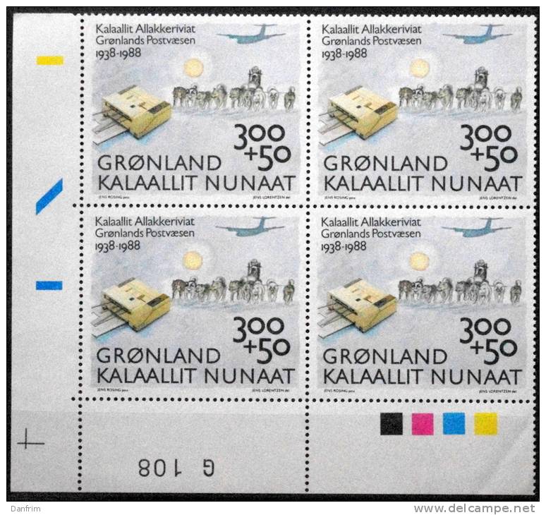 Greenland  1988    MiNr.185  ( Lot 123 ) MNH (**) - Unused Stamps