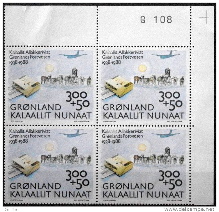 Greenland    1988    MiNr.185  ( Lot 220 ) MNH (**) - Unused Stamps