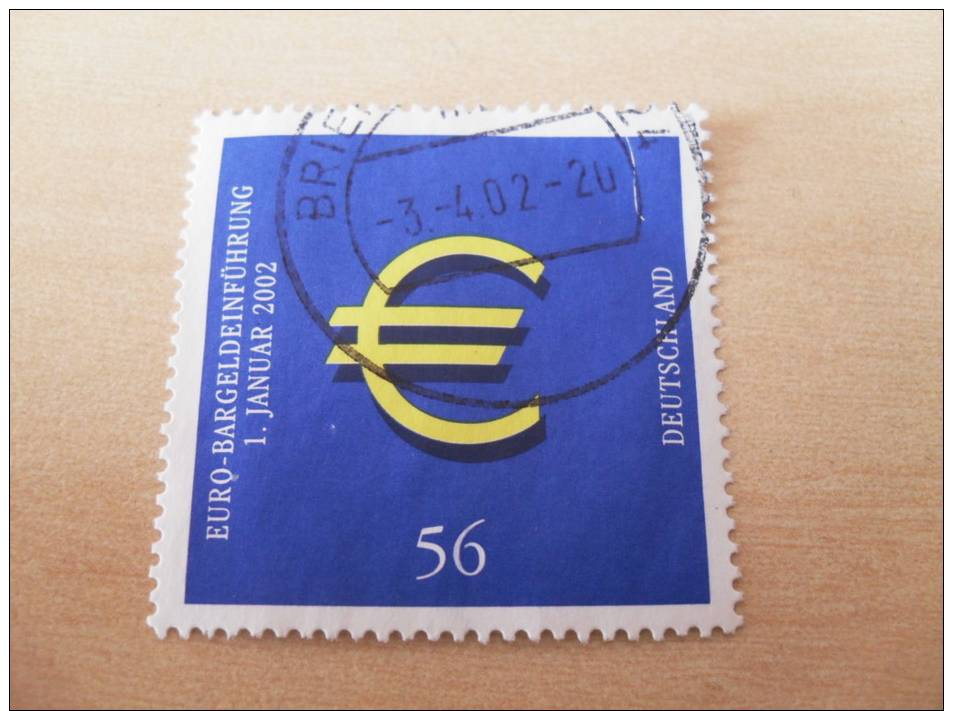 BRD 2002  Mi. Nr. 2234  O / Gestempelt     " Einführung Der Euro - Münzen Und Banknoten " - Gebruikt