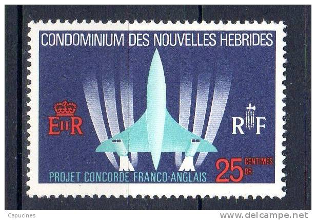 Nlles-HEBRIDES: 1968: Avion "Concorde" (N° 276**) - Nuovi