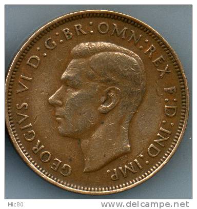 Grande-Bretagne 1 Penny Georges VI 1946 Ttb+ - D. 1 Penny