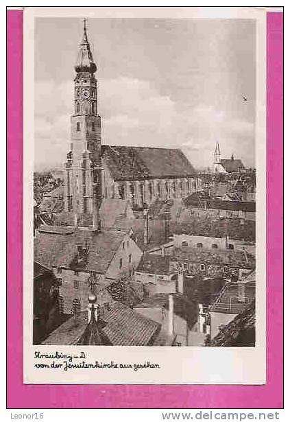 STRAUBING   -  * VON DER JESUITENKIRCHE AUS GESEHEN * -  Verlag : SCHÖNING & CO  N° 68472 - Straubing