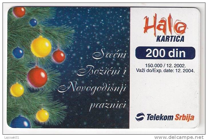 Serbia 150.000 / 12. 2002. Public Phone Phones Telephone - Jugoslavia