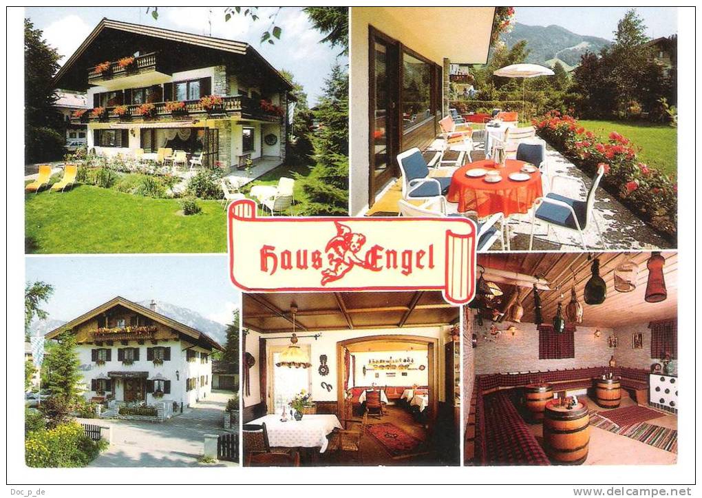 Deutschland - Ruhpolding - Bayerische Alpen - Haus Engel - Niederfeldstrasse - Ruhpolding