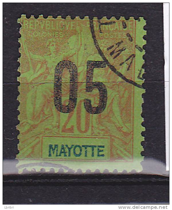 MAYOTTE N° 24 05 S 20C TYPE GROUPE ALLÉGORIQUE OBL - Altri & Non Classificati