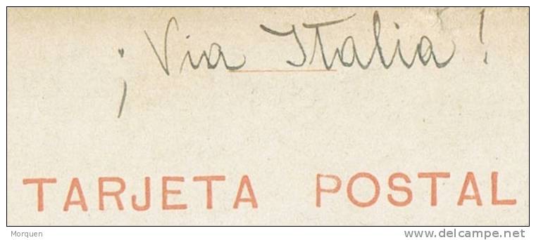 Entero Postal Barcelona 1920 A Austria, Variedad Linea Superior, Edifil Num 53n - 1850-1931