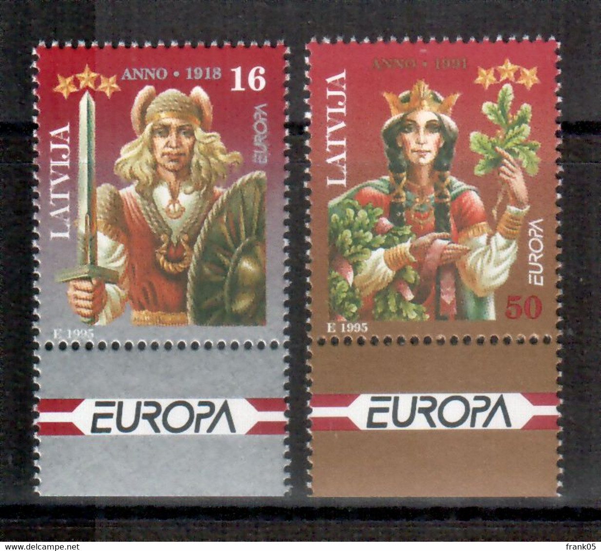 Lettland / Latvia / Lettonie 1995 Satz/set EUROPA ** - 1995