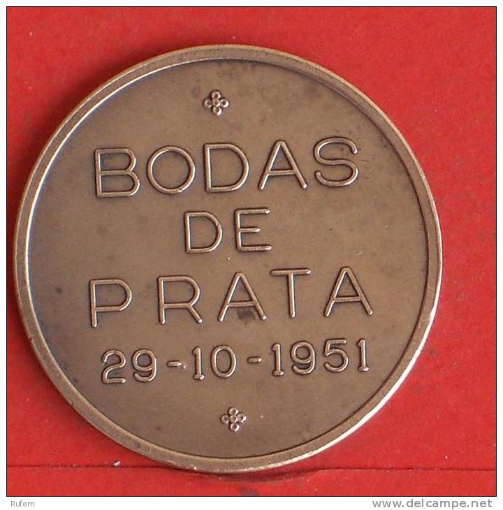 PORTUGAL      1951  VILA DA MURTOSA   -  BODAS DE PRATA  (566) - Andere & Zonder Classificatie