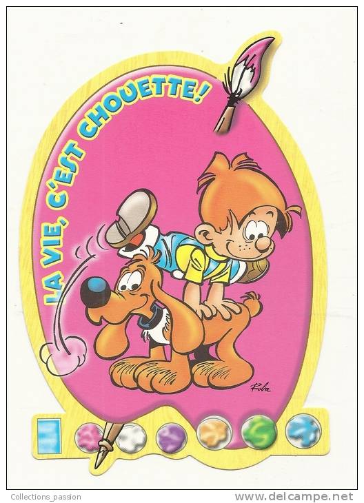 Cp, Bandes Dessinées, Boule Et Bill - D´Après Roba - 2002 - Comics