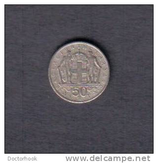 GREECE   50  LEPTA  1966  (KM # 88) - Griechenland