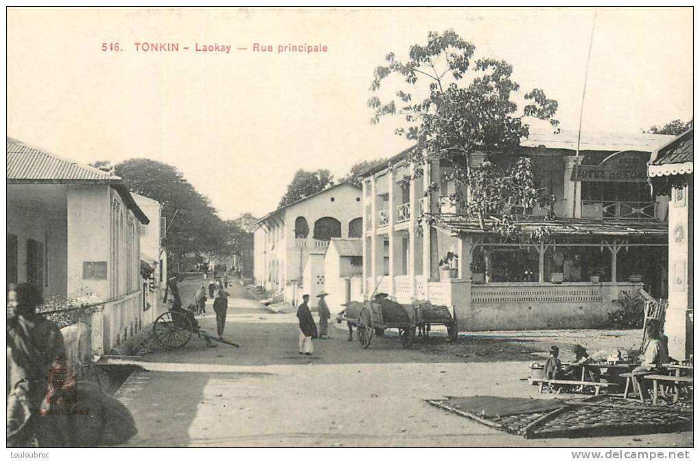 COCHINCHINE TONKIN  LAOKAY RUE PRINCIPALE - Vietnam