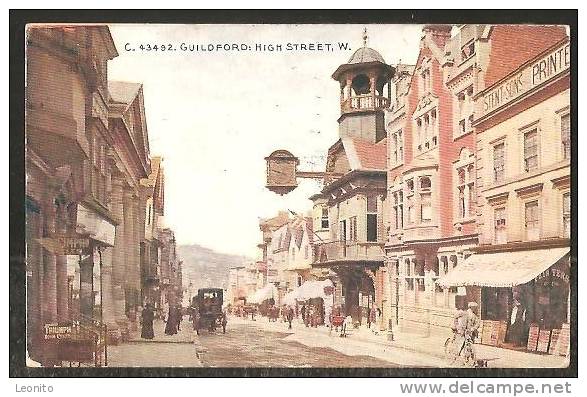 GUILDFORD High Street W. Surrey 1927 - Surrey