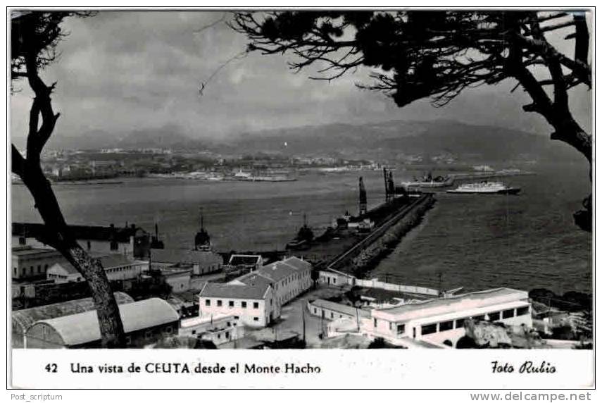 Espagne - Ceuta - Vista Desde El Monte Hacho - Ceuta