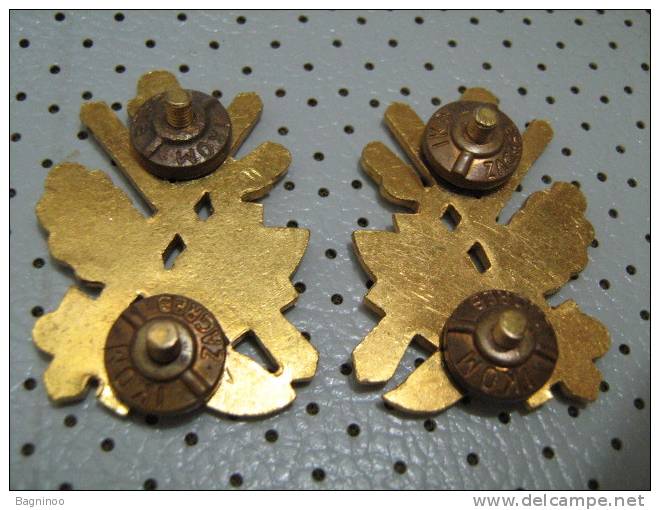 YUGOSLAVIA Army General Insignia - Boutons