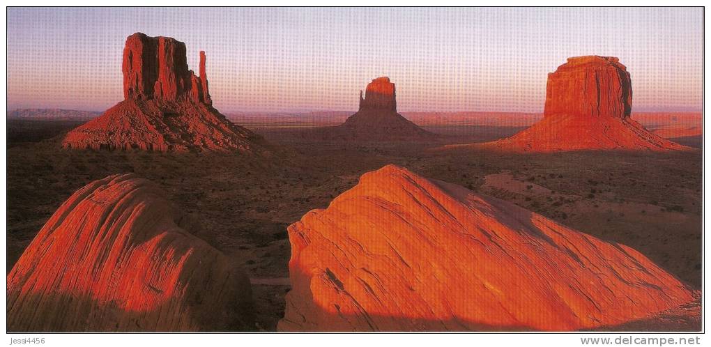 CPM Carte Postale Coll. Horizons 23 X 10,8 Cm + Enveloppe - Monument Valley - Monument Valley