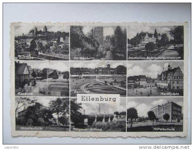 AK EILENBURG Bahnhof 1942   //  D*4870 - Eilenburg