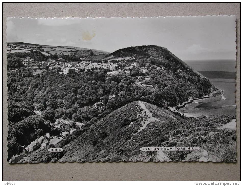 Lynton From Tors Hill - Lynmouth & Lynton