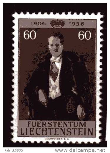 Liechtenstein** - X-1956° - 50° Compleanno Del Principe Francesco Giuseppe. 60r - Neufs