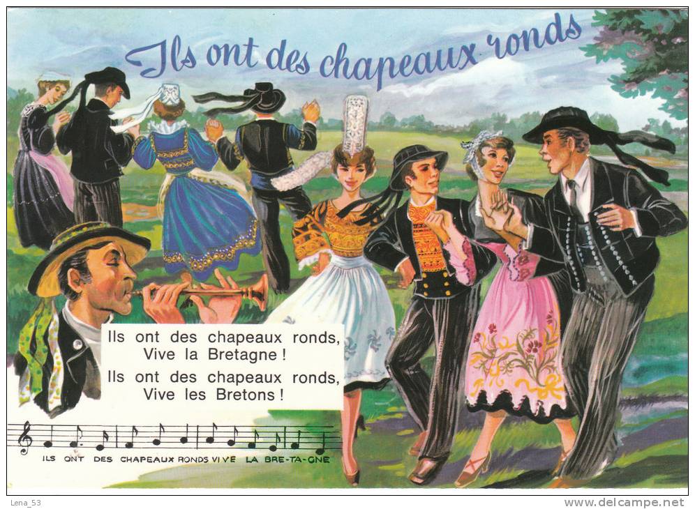 CP Chanson - 3. " ILS ONT DES CHAPEAUX RONDS " - Musique