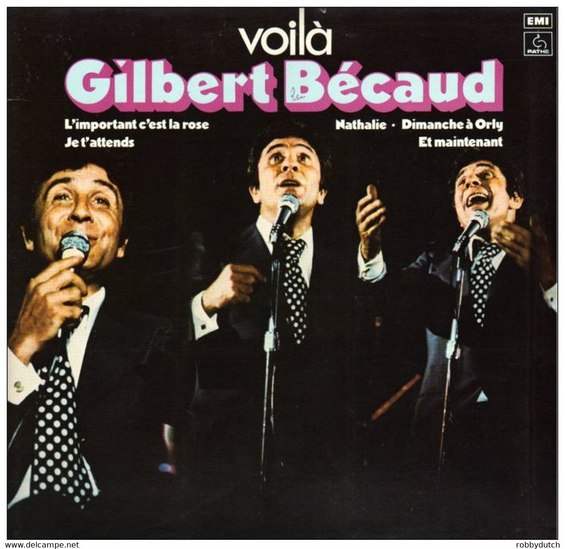 * LP *  GILBERT BECAUD - VOILÀ (Holland 1974 Ex-!!!) - Andere - Franstalig