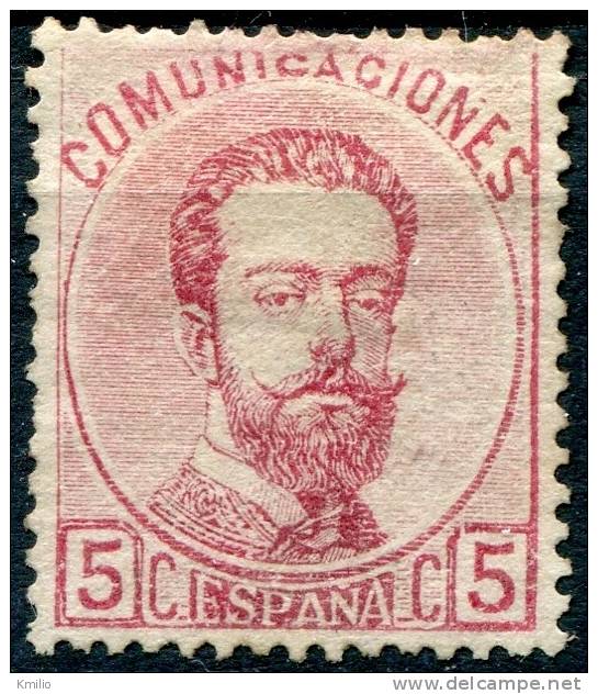 Ed 118(*) Amadeo 5 Céntimos Rosa De 1872 En Nuevo, Catálogo 32 Eur - Ungebraucht