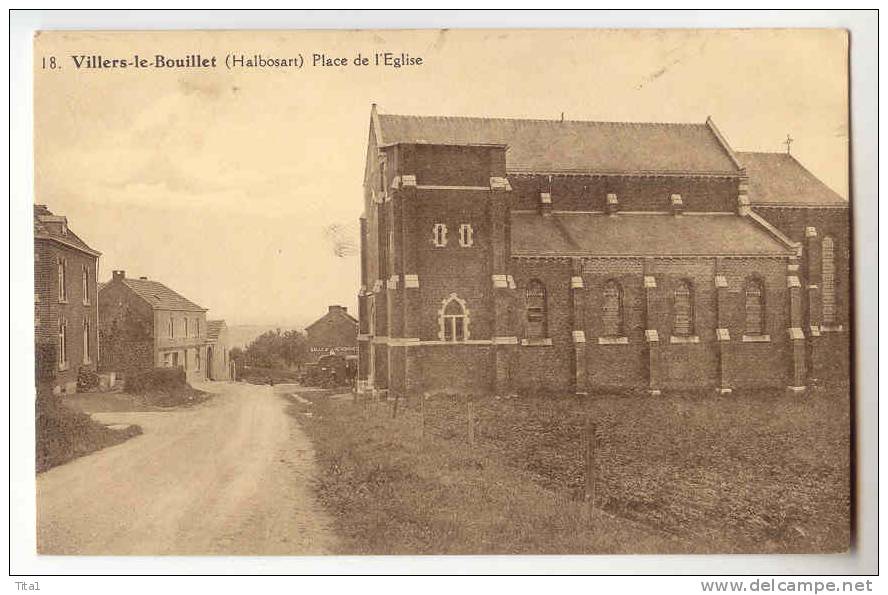 E502 - Villers-le-Bouillet -Halbosart - Place De L' Eglise - Villers-le-Bouillet