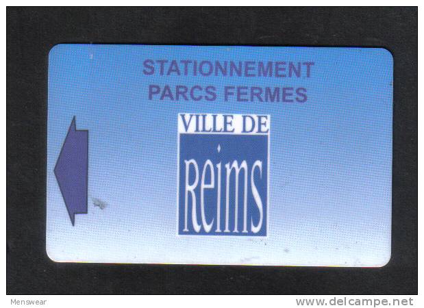 STATION KEY CARD -  ( VILLE DE REMS ) - Hotel Keycards