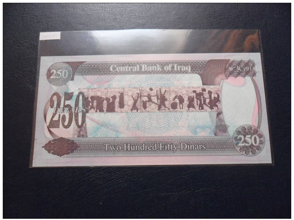 BANKNOTE:      CENTRAL BANK OF  IRAK   250   DINARS - Iraq