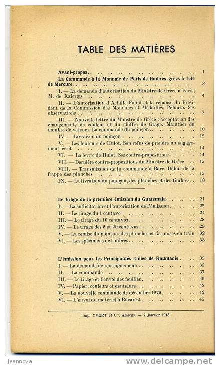 BOUVET Dr. P. - LES COMMANDES DE TIMBRES ETRANGERS A LA MONNAIE DE PARIS, BROCHURE DE 48 PAGES DE 1948 - SUP - Herdrukken