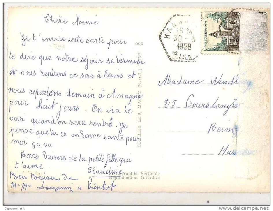 CPSM 4 VUES DE HANNAPPES 02 AISNE - Autres & Non Classés