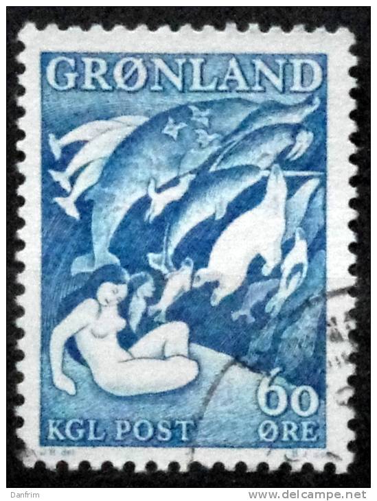 Greenland 1957  Legend.  MiNr.39  ( Lot L 918 ) - Usados