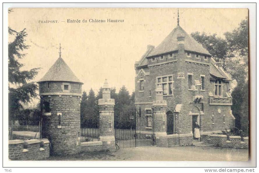 E833 - Fraipont - Entrée Du Château Hauzeur - Trooz