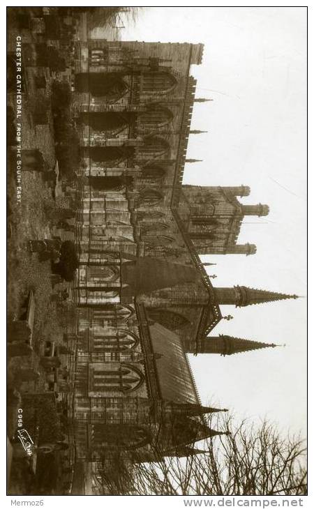 Chester Cathedral From The South East C 968 By Walter Scott Bradford Belle Carte - Chester