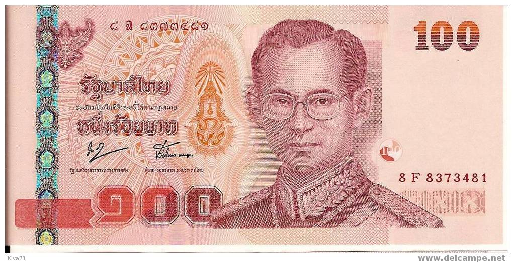 ***nouveau*** 100 Bath  "TAÏLANDE"   2005    UNC Ro 73 - Tailandia