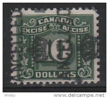 Canada 1934 $10 Excise Issue  #FX91 - Revenues