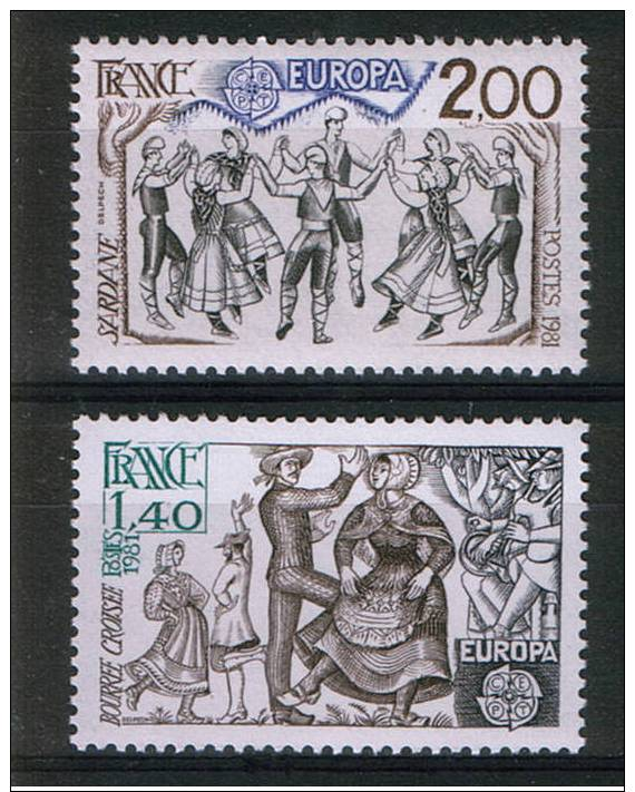 FRANCE   1981 .. EUROPA CEPT .NEUF SANS CHARNIÈRE.VOIR PHOTO. SES 570 - 1981