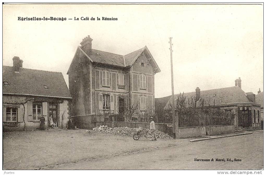 89 - EGRISELLES-le-BOCAGE - Le Café De La Réunion - Egriselles Le Bocage