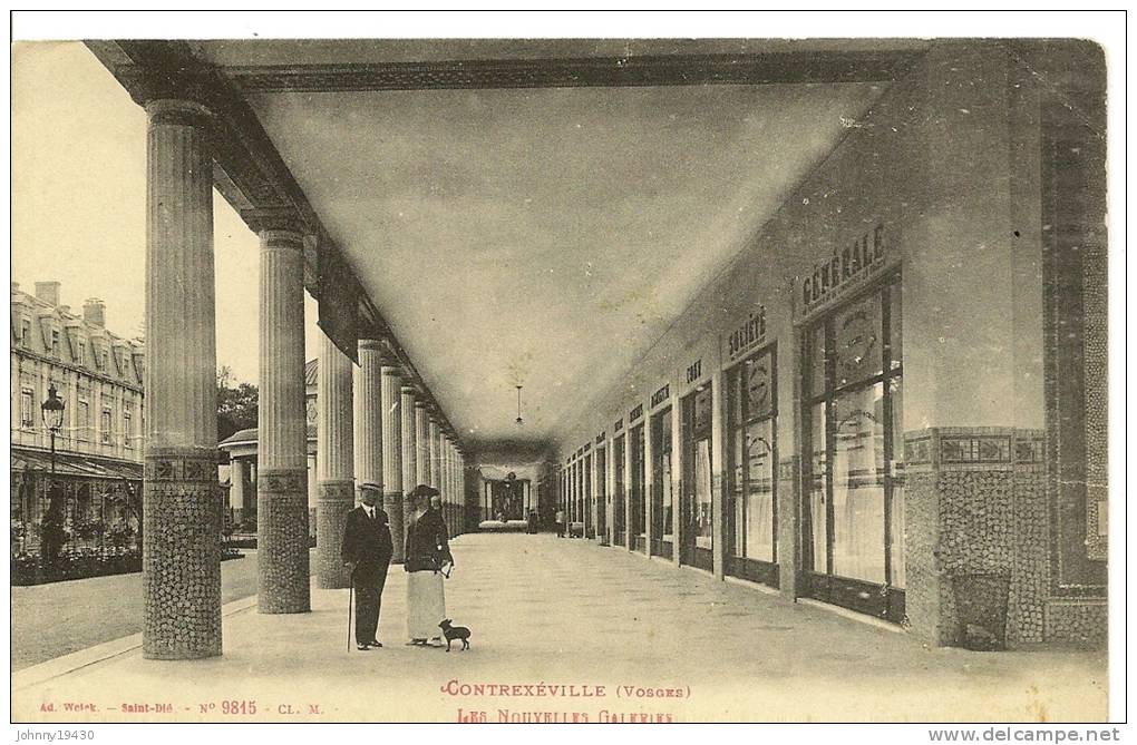 9815 - CONTREXEVILLE - LES NOUNELLES GALERIES ( Animées - BANQUE SOCIETE GENERALE ) - Altri & Non Classificati