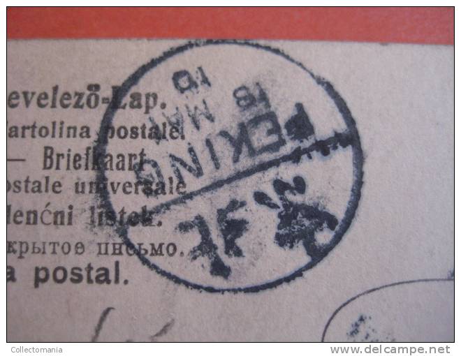 1 China Postcard - Removed Stamp - Chinese  -  Photo Verlag Franz Scholz Tientsin - - Chine