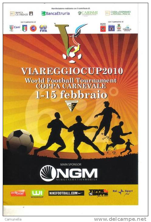 Viareggio-coppa Carnevale -torneo Mondiale Di Calcio - Viareggio