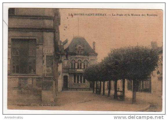 LA MOTHE SAINT HERAY -  La POSTE  Et La MAIRIE Des ROSIERES - La Mothe Saint Heray