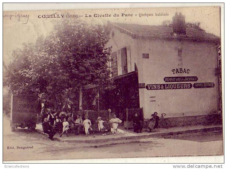 Champignysur Marne    94         Coeuilly   Café:    La Civette Du Parc  (voir Scan) - Champigny Sur Marne