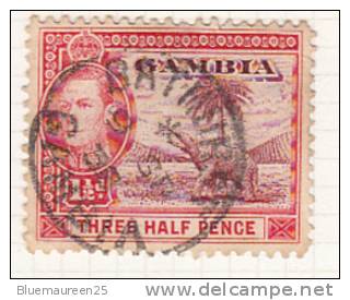 Gambia - 1938 - King George VI - Gambie (...-1964)