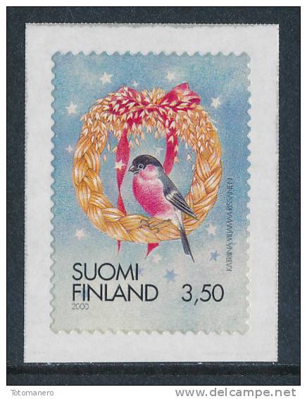 FINLAND/Finnland  2000, Christmas Bird Adhesive 1v** - Ungebraucht